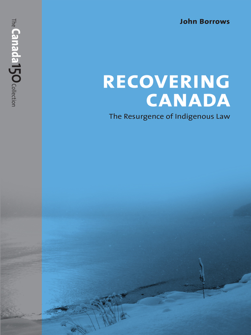 Title details for Recovering Canada by John Borrows - Available